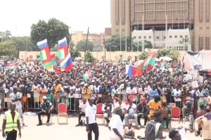 A Ouaga, des OSC manifestent pour réclamer une nouvelle constitution